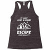 It's Not Just A Hobby It Is My Escape From Reality Racerback Tank