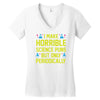science puns Women's V-Neck T-Shirt
