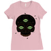 see no evil off Ladies Fitted T-Shirt