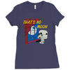 that's no moon Ladies Fitted T-Shirt