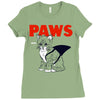 paws Ladies Fitted T-Shirt