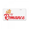 king romance License Plate