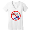 no drama Women's V-Neck T-Shirt