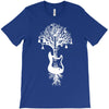 nature guitar white tree music banksy art T-Shirt
