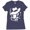 gighen cartoon manga lupin goemon Ladies Fitted T-Shirt