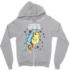 i need my space Zipper Hoodie