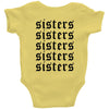 Sisters Baby Bodysuit