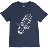 wander explore hike V-Neck Tee