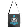 training to go super saiyan god dbz dragon ball z Adjustable Strap Totes