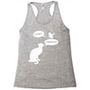 pussy! chicken! Racerback Tank