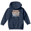 Uterine Cancer Awareness I Wear Peach For Some Special To Me Youth Hoodie