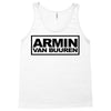 armin van buuren black logo Tank Top