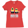 men in black Ladies Fitted T-Shirt