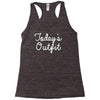 today's outfit Racerback Tank