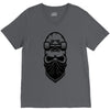 skate skull V-Neck Tee