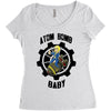 atomic bomb baby Women's Triblend Scoop T-shirt