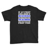 teach success tee Youth Tee
