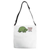 normal ass turtle Adjustable Strap Totes