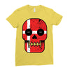 denmark till i die Ladies Fitted T-Shirt