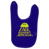 easy like sunday morning t shirt Baby Bibs