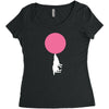 bubble moon Women's Triblend Scoop T-shirt