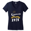queens are born in 1978 Women's V-Neck T-Shirt