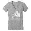 sad trooper Women's V-Neck T-Shirt
