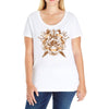 elemental force   fire Ladies Curvy T-Shirt