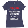 June Girls Ladies Fitted T-Shirt
