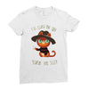nightmare on kitty street Ladies Fitted T-Shirt