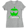 cider (cyder cyber) punk drinking apple west country rough scrumpy Ladies Fitted T-Shirt