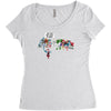 and that how i saved the world Women's Triblend Scoop T-shirt