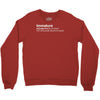 immature definition Crewneck Sweatshirt