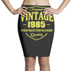 vintage 1985 Pencil Skirts
