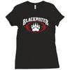 new hot blackwater logo Ladies Fitted T-Shirt
