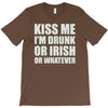 kiss me i'm drunk or irish T-Shirt