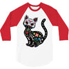 loco coco skul cat 3/4 Sleeve Shirt