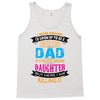 Super Cool Dad Of A Freaking Awesome Daughter Tank Top