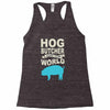 hog butcher to the world chicago Racerback Tank