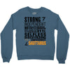 Strong Independent Motivated Sagittarius Crewneck Sweatshirt