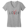 Loser - Lover Women's V-Neck T-Shirt