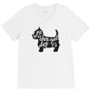 dog lover V-Neck Tee