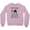 MONEY CAN BUY A LOT OF THINGS, Crewneck Sweatshirt