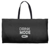 drink mode on Weekender Totes