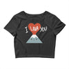I love you Crop Top