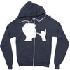 gaz geordie shore gary beadle Zipper Hoodie