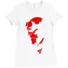 superhero cool Ladies Fitted T-Shirt