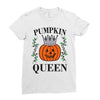 halloween pumpkin queen Ladies Fitted T-Shirt