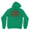 my heart is filled with love Unisex Hoodie
