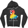 haters gonna hate Zipper Hoodie